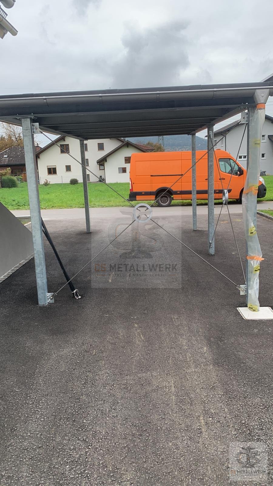 Carport von CS Metallwerk